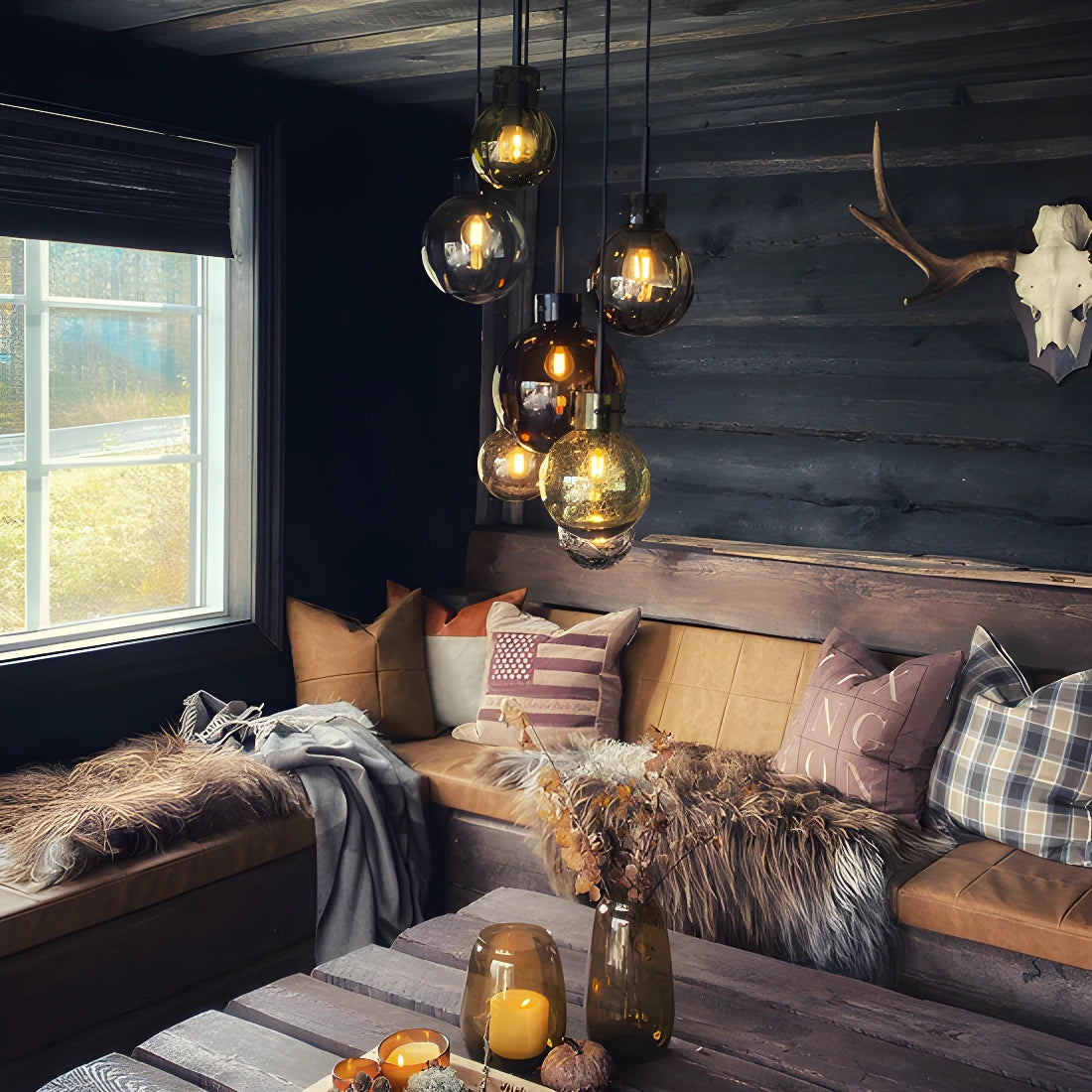 KRYSTALLKULE 7 STK-FJELLGLØD