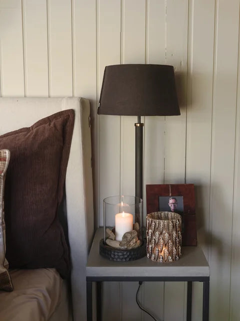 Halvor Bakke Puro bordlampe rille effekt