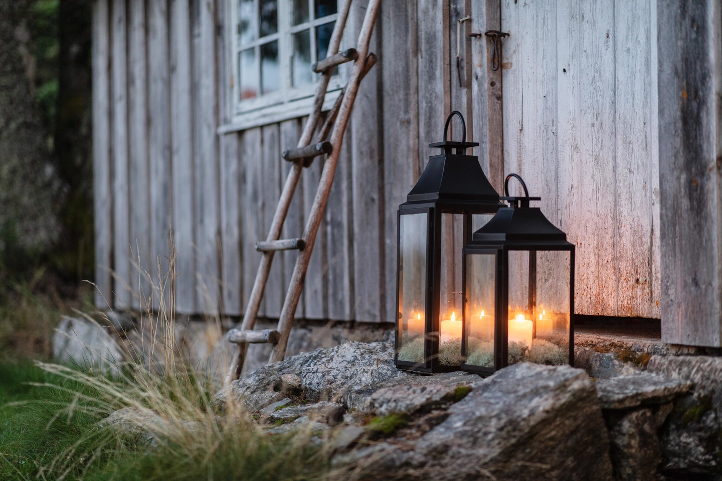 Lama lanterne metall