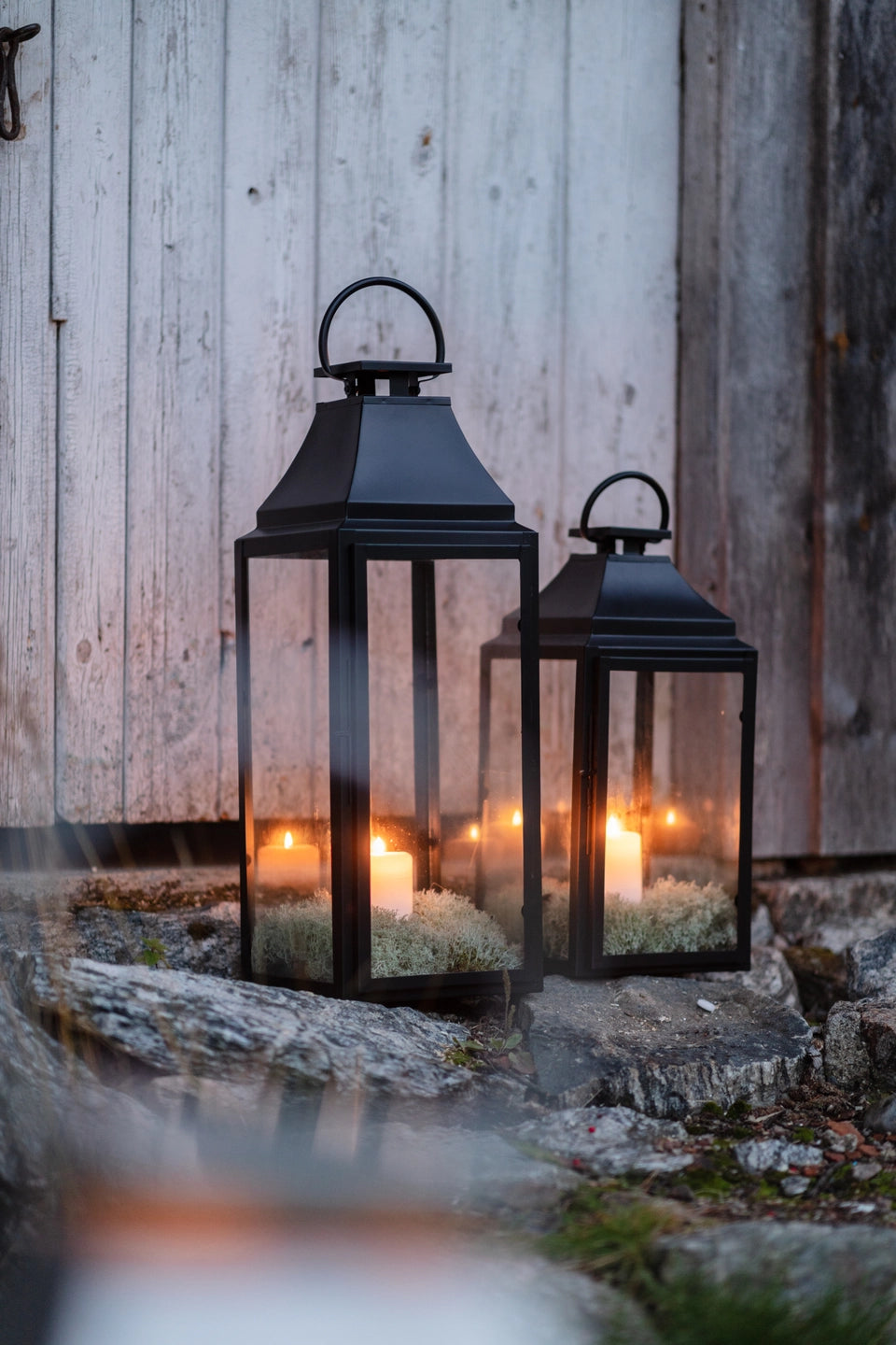 Lama lanterne metall