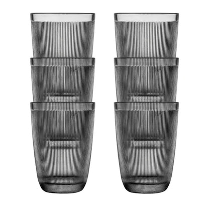 SIRI GLASS RØKGRÅ 30 CL 6 STK