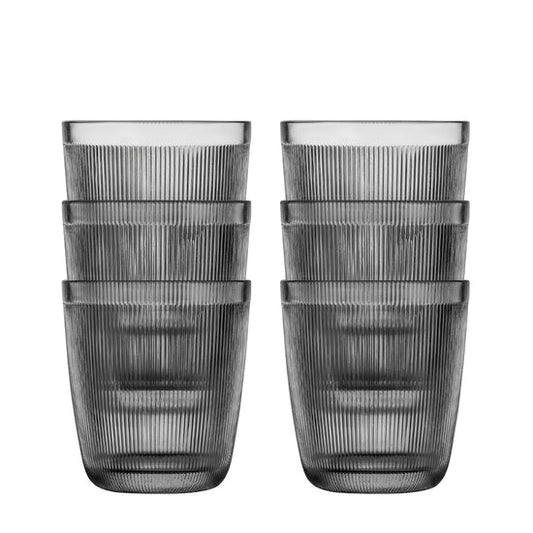SIRI GLASS RØKGRÅ 20 CL 6 STK