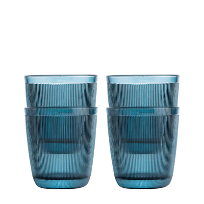 SIRI GLASS 20CL 4PK BLÅ