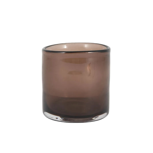 Lama telysholder glass