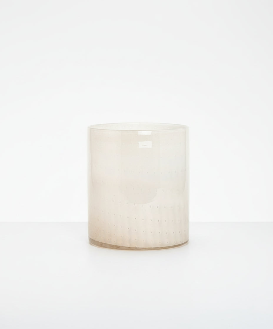Lama vase creme buet glass