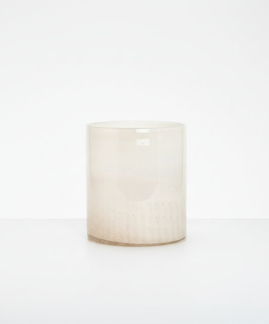 Lama vase creme buet glass