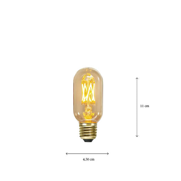 Lyskilde smal Vintage Gold
