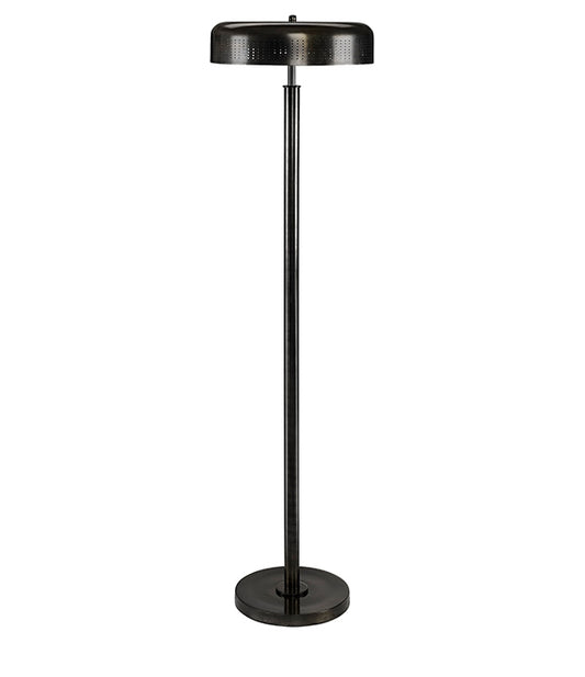 ARMANDO RUND LAMPESKJERM ANTIKK BRONSE