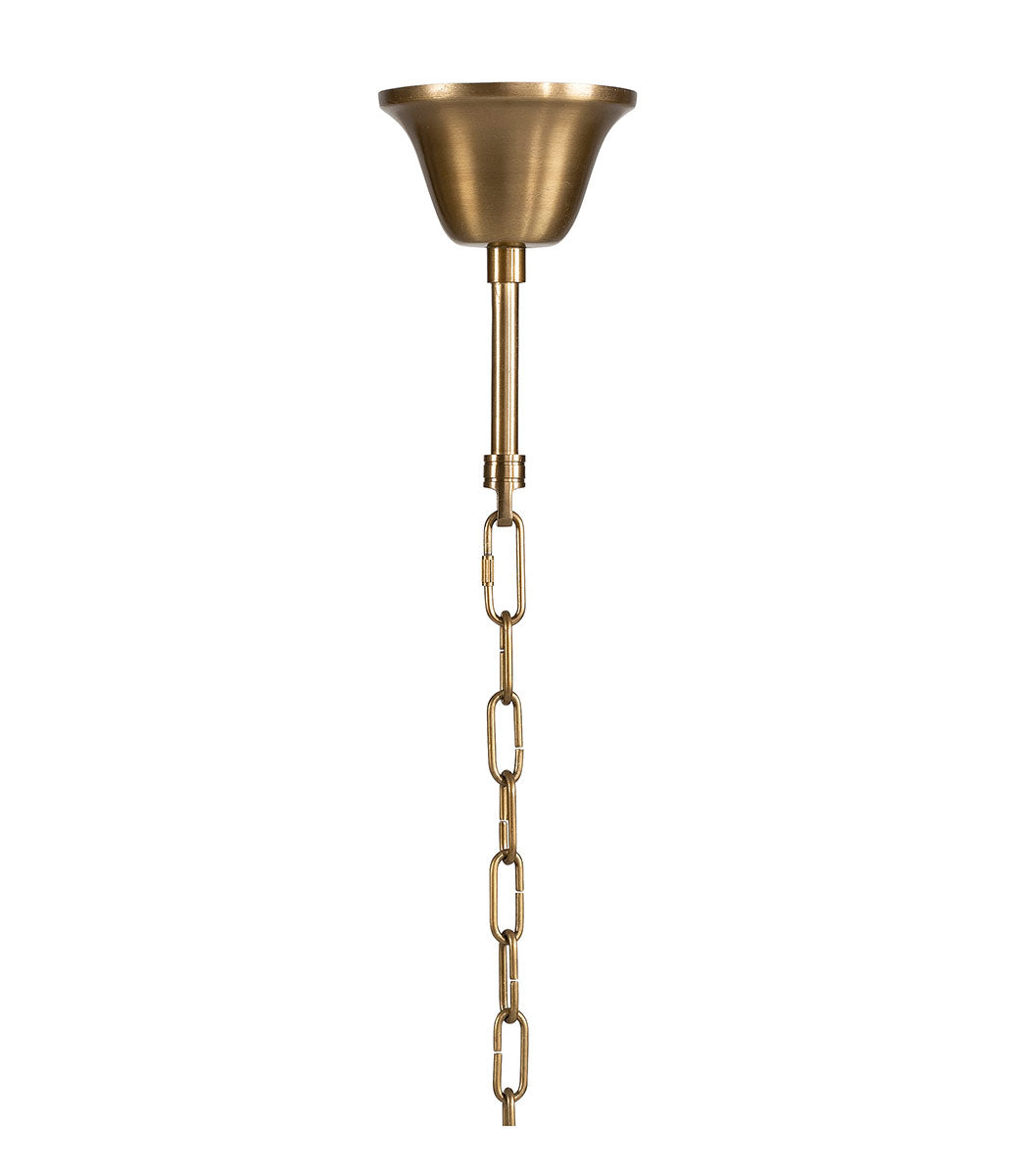 CROWN Rund Taklampe Messing