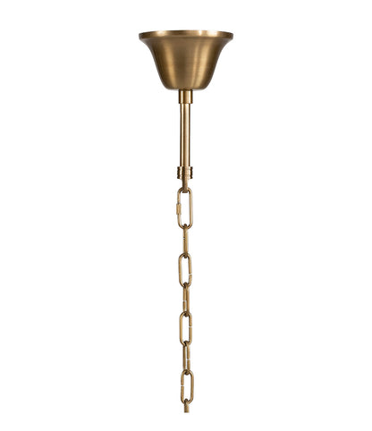 CROWN Rund Taklampe Messing