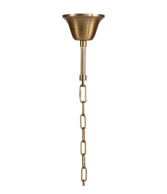 CROWN Rund Taklampe Messing