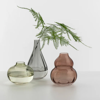HADELAND GLASSVERK BLOM MINIVASER 3 STK