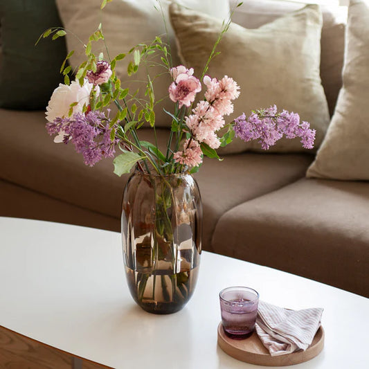 ELLA VASE 29 CM KAKAO