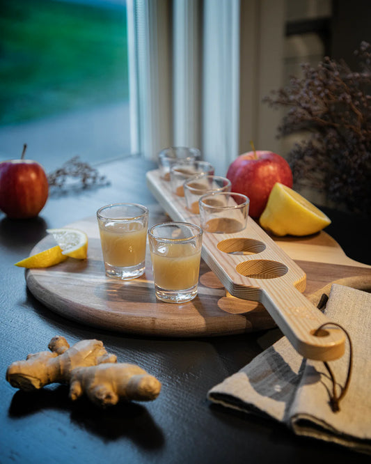 SHOTGLASS 6 STK FURUPLANKE