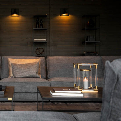 BALTIMORE-lykt i metall og pleksiglass