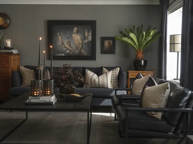 Halvor Bakke Oscar putetrekk 50x50 Sort