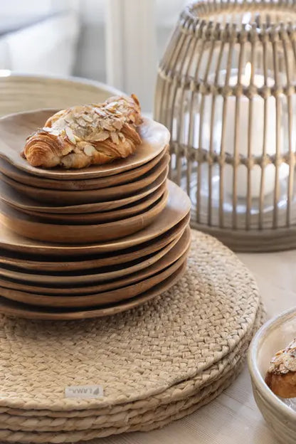 Lama Cleo dekkebrikke i jute