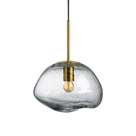 CRYSTAL STONE PENDELLAMPE KLAR SODA