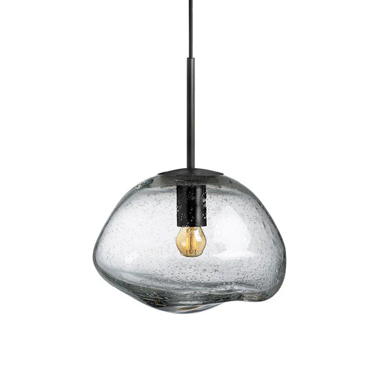 CRYSTAL STONE PENDELLAMPE KLAR SODA
