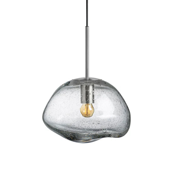 CRYSTAL STONE PENDELLAMPE KLAR SODA