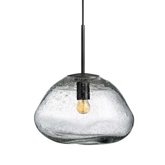 CRYSTAL STONE PENDELLAMPE KLAR SODA