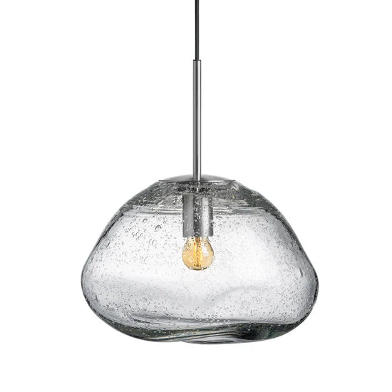 CRYSTAL STONE PENDELLAMPE KLAR SODA
