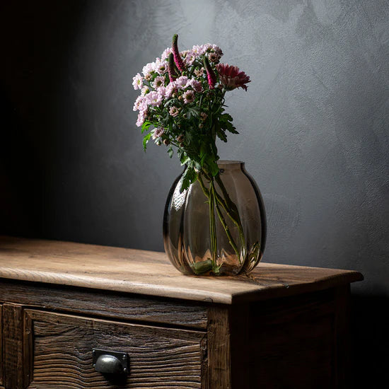 ELLA VASE KAKAO 22CM