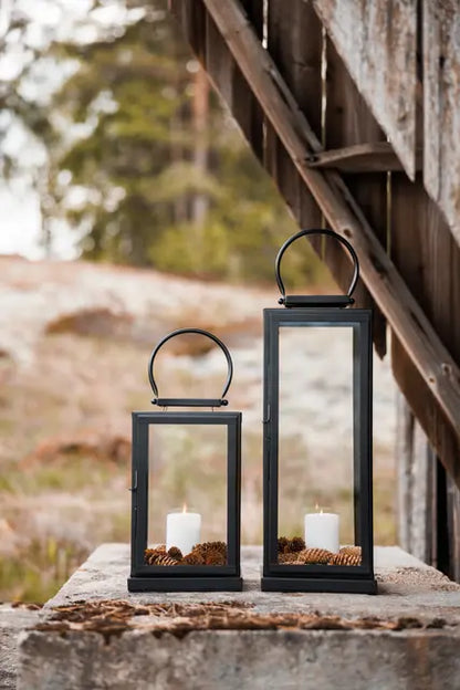 Halvor Bakke Marmi lanterne stål 36 cm