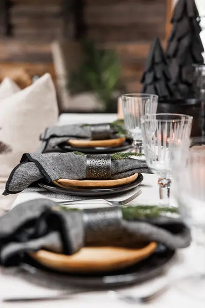 Halvor Bakke Firense serviettring 4-pk