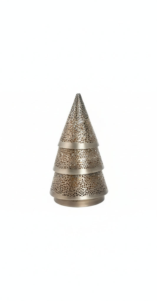 Halvor Bakke Santa dekortre til telys