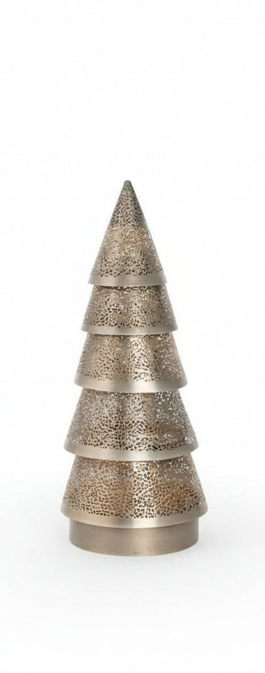 Halvor Bakke Santa dekortre til telys