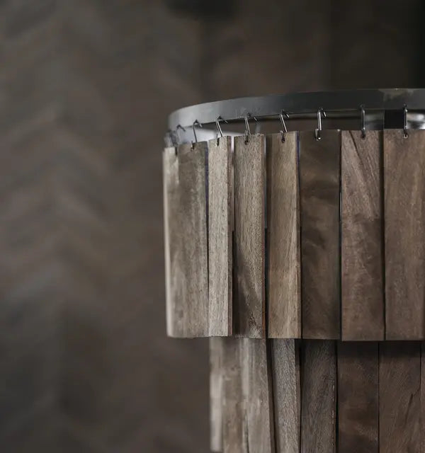 Halvor Bakke Cape Town taklampe Ø60 Brun trepanel