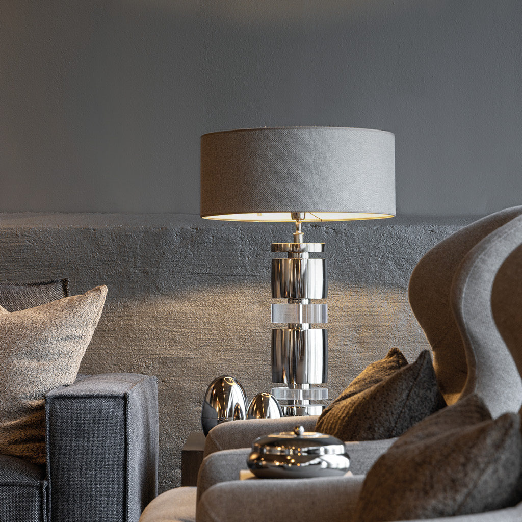 ARMANDO PLEXI bordlampe/ LAMPEKSJERMEN SELGES SEPARAT