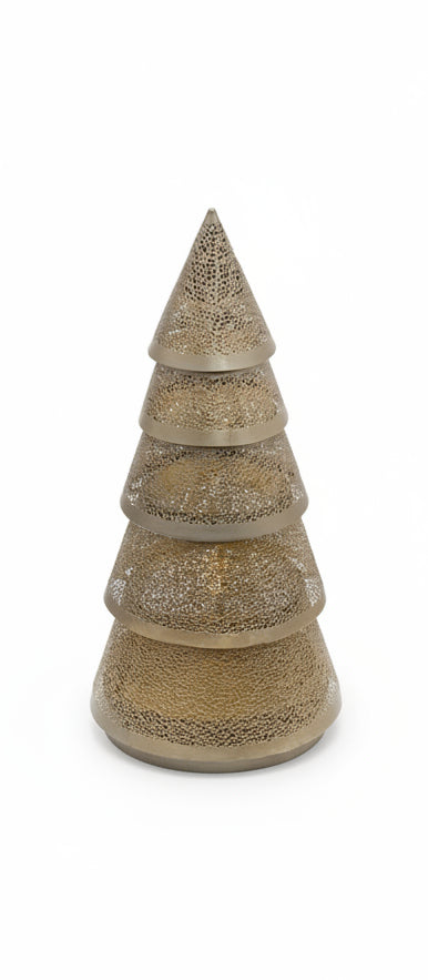 Halvor Bakke Santa dekortre til telys