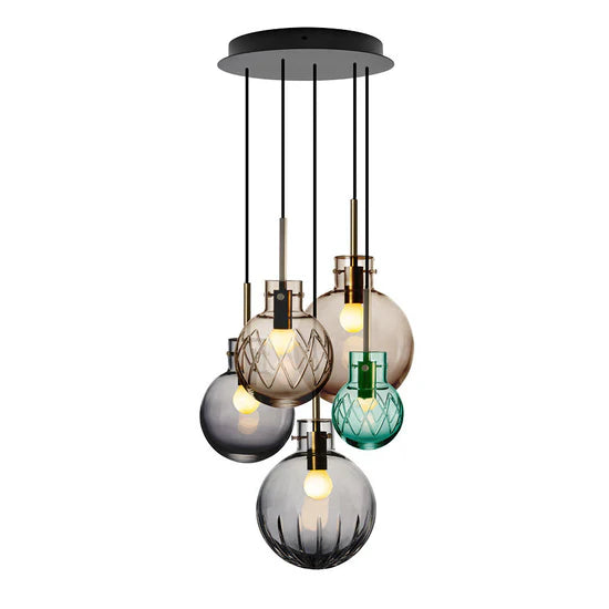 SKUMRING KRYSTALLKULER 5 STK